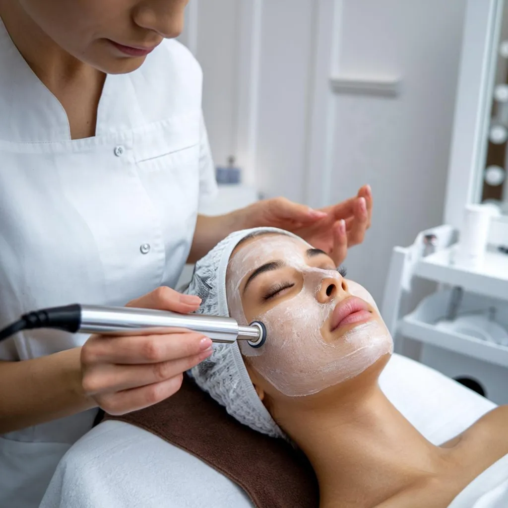 Professional facial treatment at Ilse Skincare