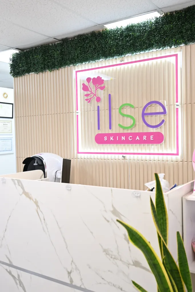 Professional facial treatment at Ilse Skincare