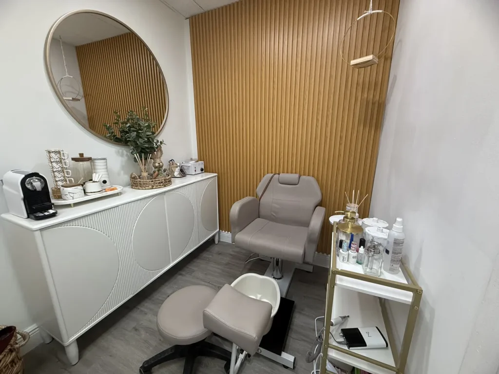 Professional facial treatment at Ilse Skincare