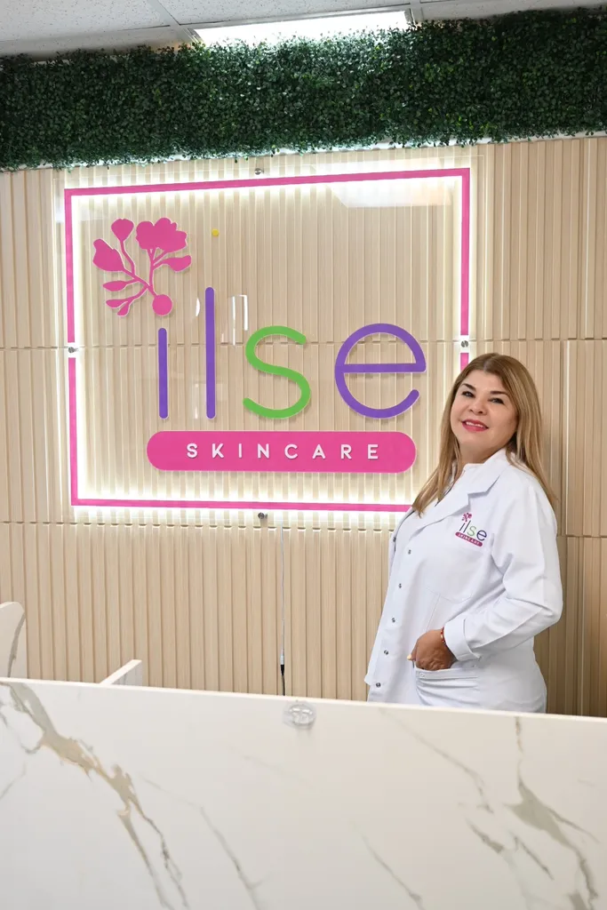 Professional facial treatment at Ilse Skincare