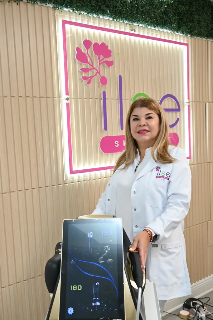 Professional facial treatment at Ilse Skincare