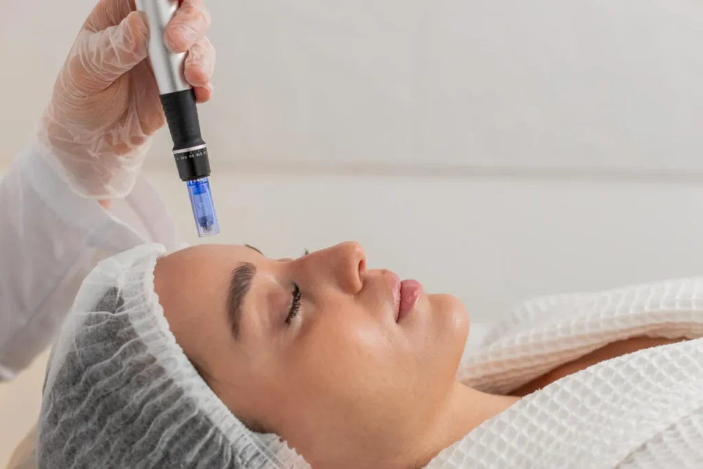 Professional facial treatment at Ilse Skincare