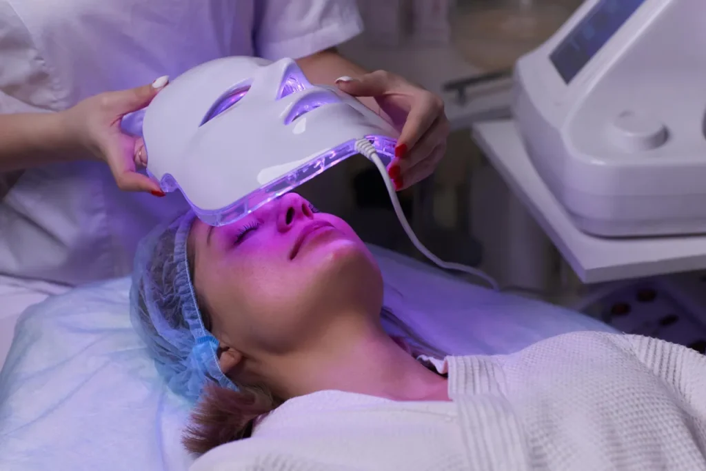 Professional facial treatment at Ilse Skincare