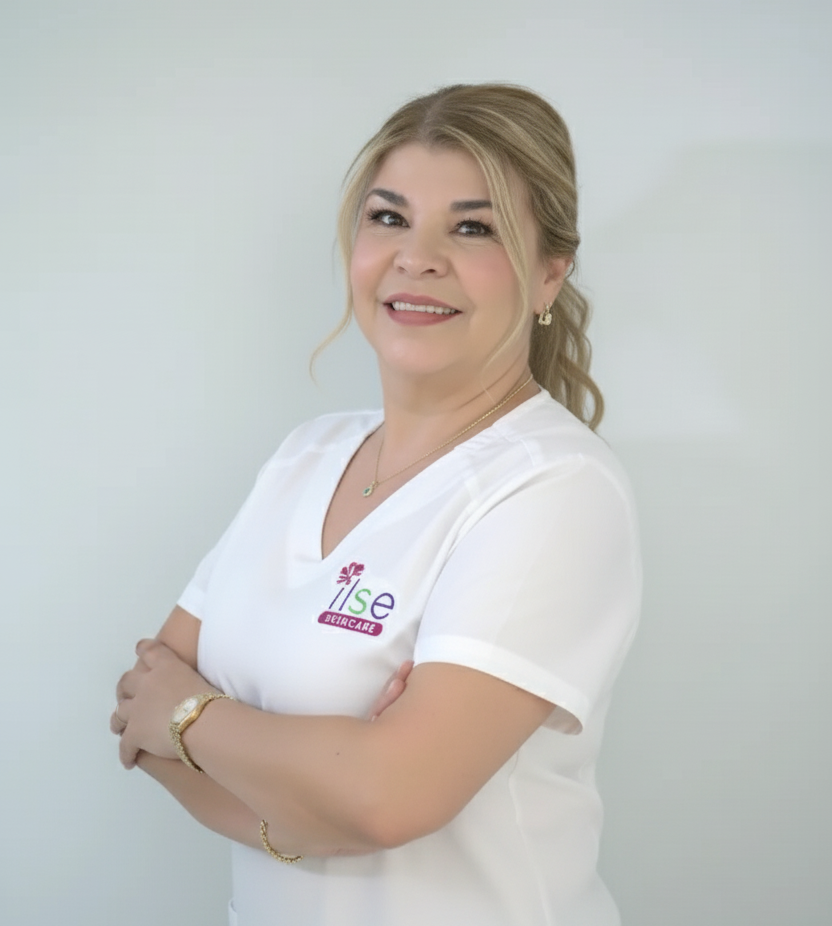 Professional facial treatment at Ilse Skincare