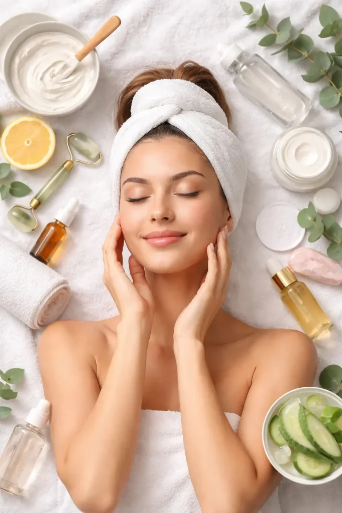 Professional facial treatment at Ilse Skincare