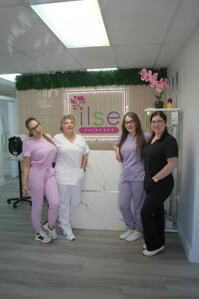 Professional facial treatment at Ilse Skincare